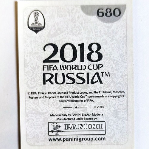 Panini FIFA World Cup Russia 2018 Pele Legends sticker like new