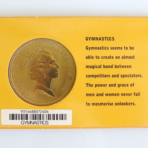 5 Dollars Sydney 2000 collectible coin, like new