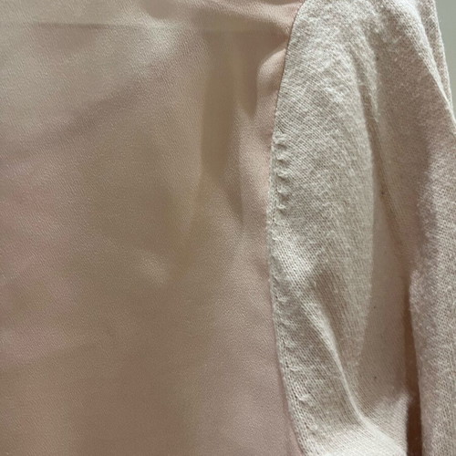 Coast pink long-sleeve blouse used, size M