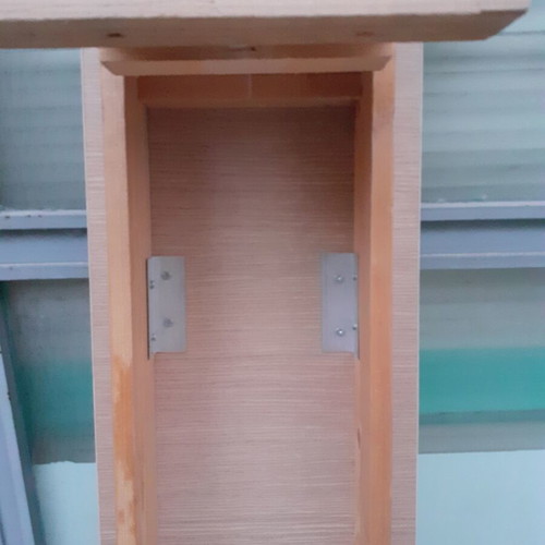 Wooden children's bench new, pine wood with laminated surface