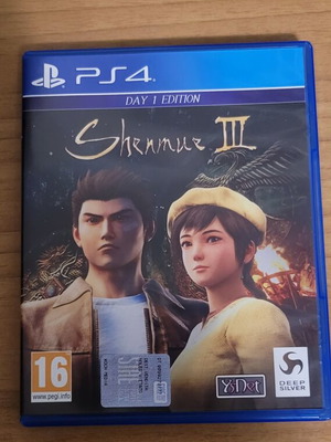 Shenmue III PS4 game Europe version