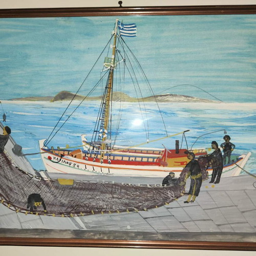 Maria K5 50 painting by Diamantis Kefis new