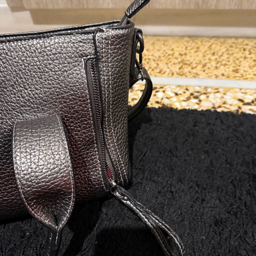 Nora’s silver handbag new with shoulder strap
