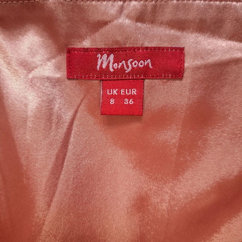 Monsoon official dress new, size S, pink, fuchsia, damask