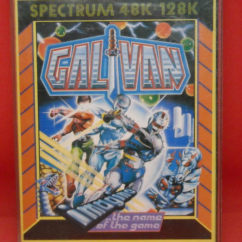 "GALVAN" Spectrum 48K-128K vintage video game new