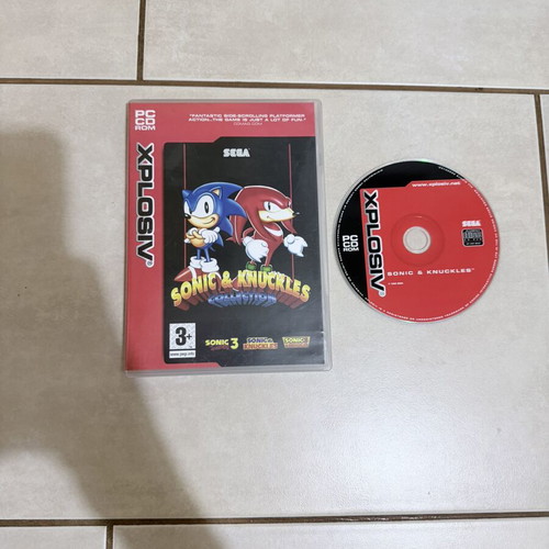 Sonic and Knuckles Collection PC used adventure game