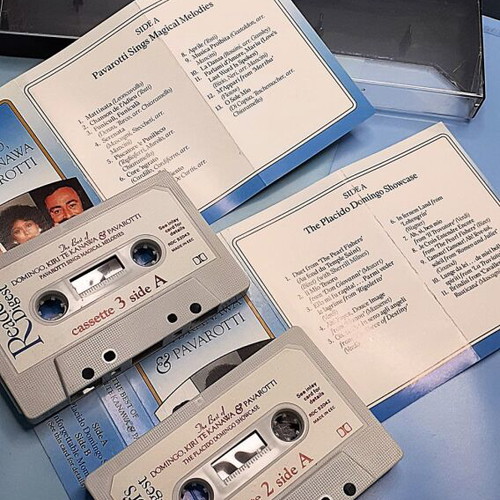 Reader's Digest cassette tapes like new, Luciano Pavarotti & Kiri Te Kanawa