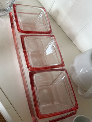 Vintage Walther Glas Germany glass set like new