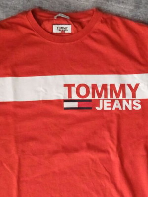 Tommy Jeans orange T-shirt size XL like new