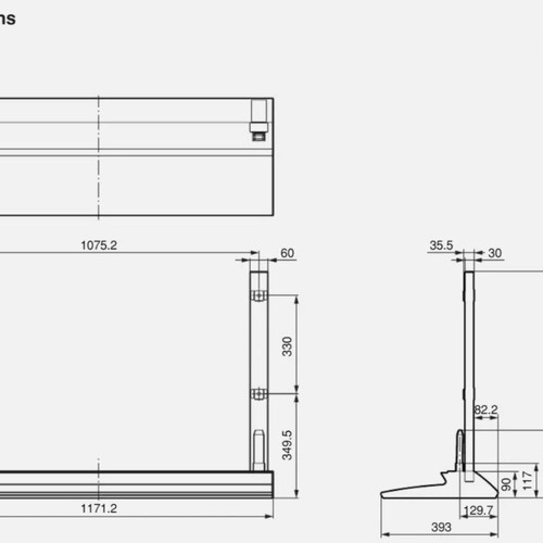 Panasonic HD Plasma 65" display used