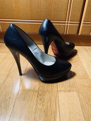 My Way black pumps used size 39