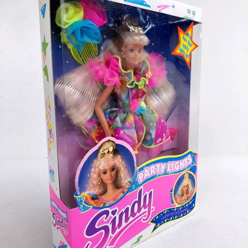 Sindy Party Lights Doll 1991 Hasbro new, sealed