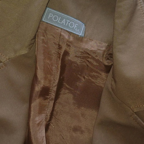 Vintage oversized καφέ σακάκι POLATOF μεταχειρισμένο, μέγεθος 44
