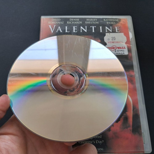 Valentine DVD used, rental edition with Greek subtitles