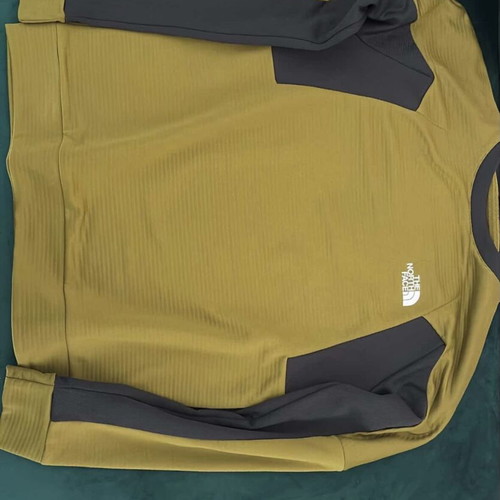 The North Face Crew Fleece Sweater new, olive green, size M