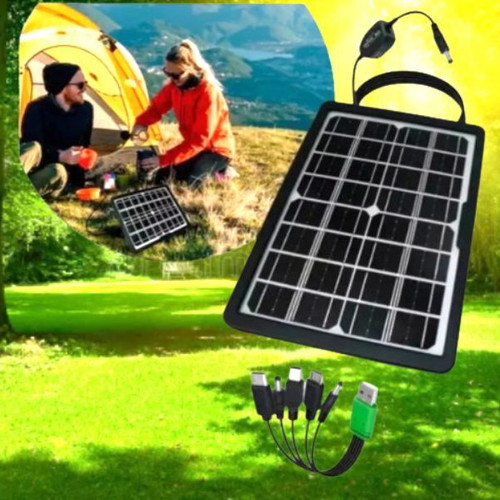 Φωτοβολταϊκό powerbank GD Super καινούργιο με ηλιακό πάνελ 15W και μπαταρία 1200mAh