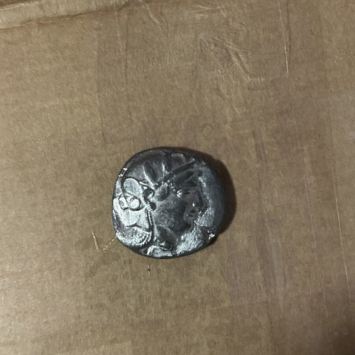 Ancient Greek Owl Coin Replica Athena collectible
