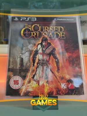 The Cursed Crusade PS3 game like new