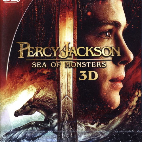 Percy Jackson: Sea of Monsters Blu-ray 2D-3D like new, two discs, subtitles