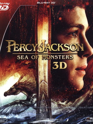 Percy Jackson: Sea of Monsters Blu-ray 2D-3D σαν καινούργιο, δύο δίσκοι, υπότιτλοι