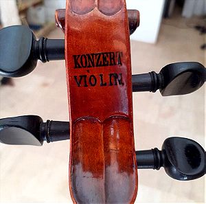 Επαγγελματικο παλιο βιολι (Γερμανικο) Konzert Violin 4/4 σε αριστη κατασταση...