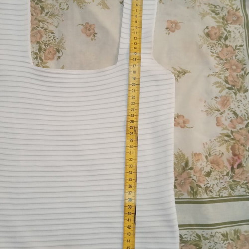 Blouse like new, white, size S