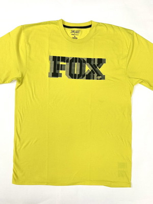 Fox Tech T-shirt yellow, like new, size L