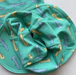 Marks & Spencer sea set shirt and hat like new, turquoise
