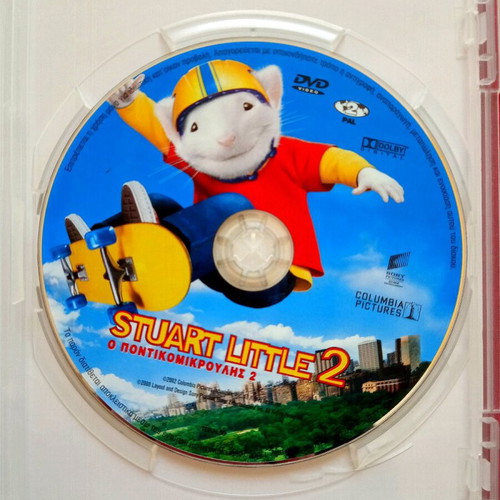 Stuart Little and Stuart Little 2 DVD used, fantasy with subtitles