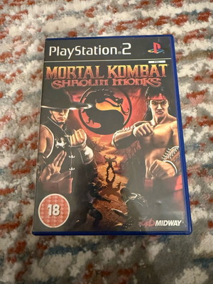 Mortal Kombat Shaolin monks PlayStation 2 μεταχειρισμένο σε μέτρια κατάσταση