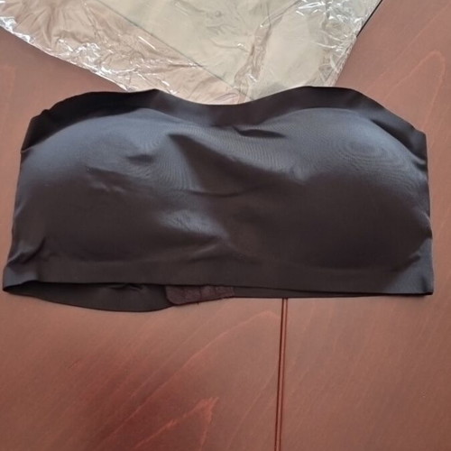 Strapless Seamless Bra new, medium, black