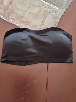 Strapless Seamless Bra new, medium, black