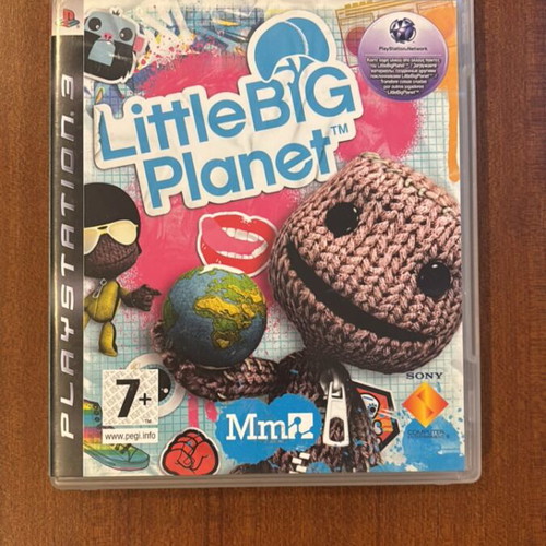 LittleBigPlanet PS3 game used with manual
