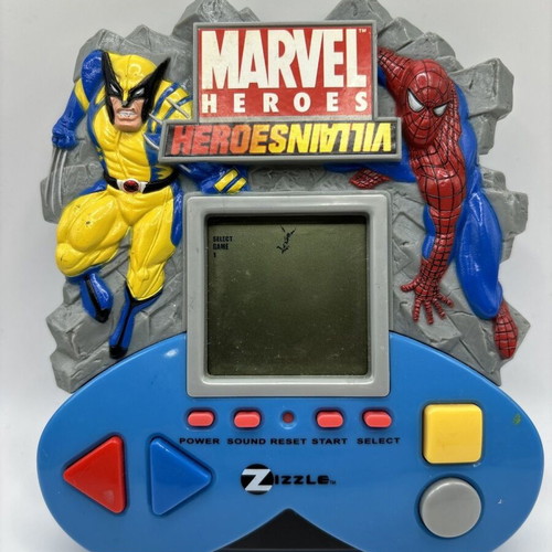 Marvel Heroes Zizzle used collectible handheld video game