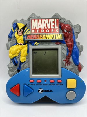 Marvel Heroes Zizzle used collectible handheld video game