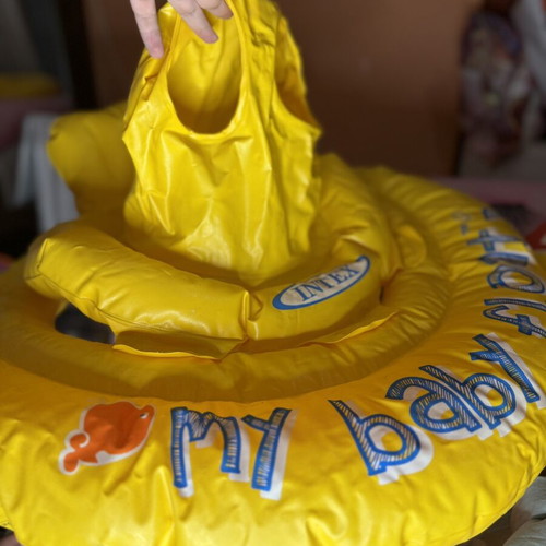 Inflatable Pool Seat for Children, Yellow