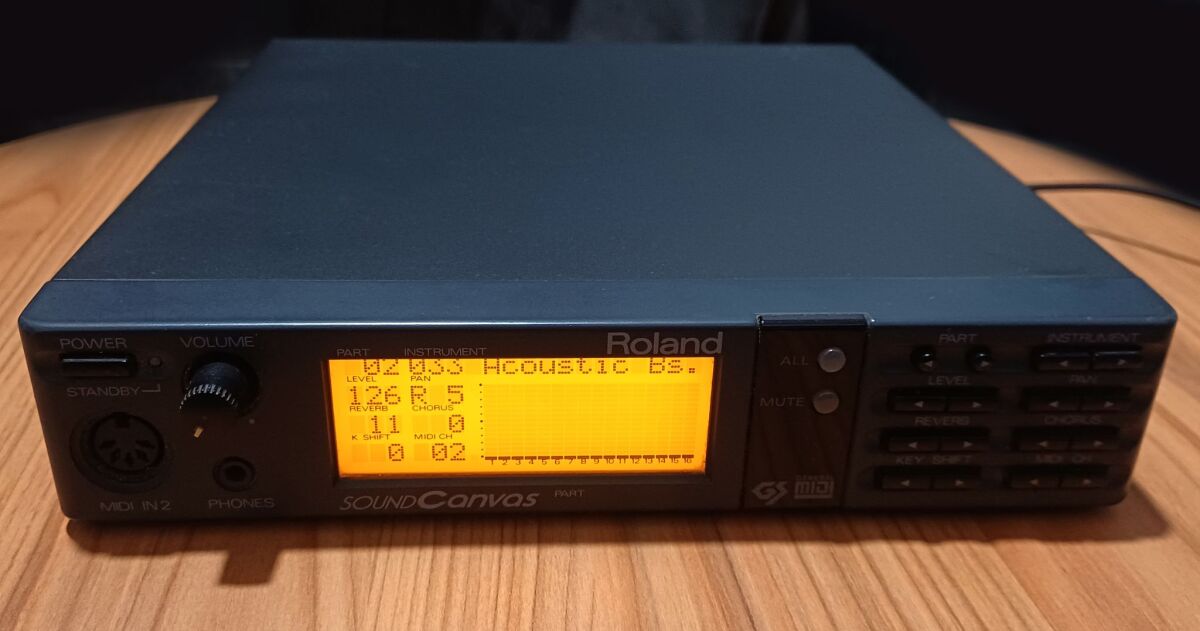 Roland Sound Canvas SC-55 General MIDI… - € 200,00 - Vendora.cy