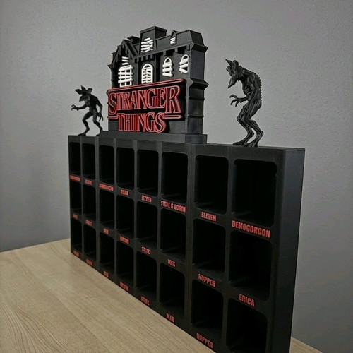 Stranger Things Deluxe display stand for Kinder Joy new