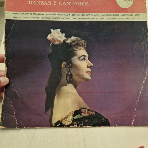 Antoñita Andalucia Danzas y Cantares LP used, flamenco