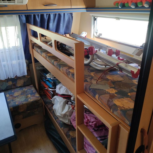 Hobby 7m family caravan, fully autonomous