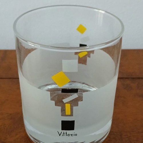 Whiskey glass Vittorio used