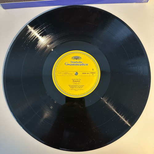 Berlioz Requiem vinyl like new, classical music