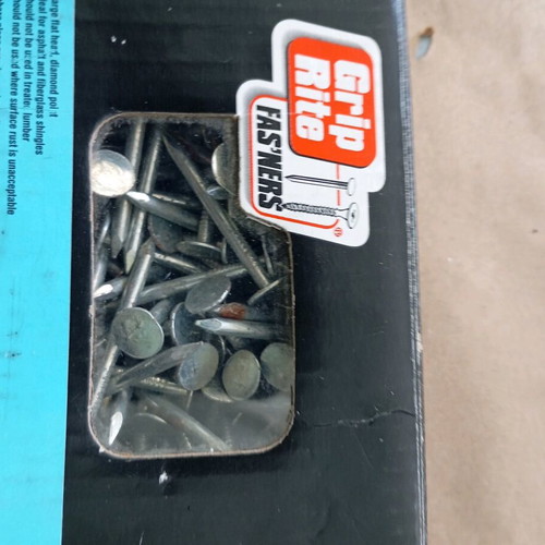 Pins new for asphalt and fiberglass tiles electro galvanized
