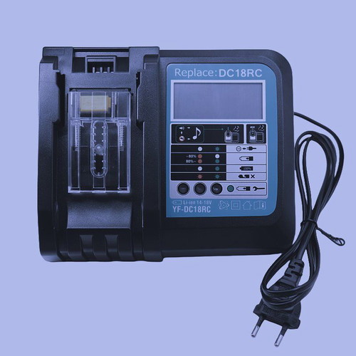 Makita DC18RC-LCD 3A Battery Charger new with display