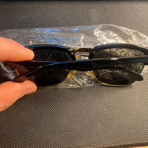 Saint Louis sunglasses new, Italian, black and gold