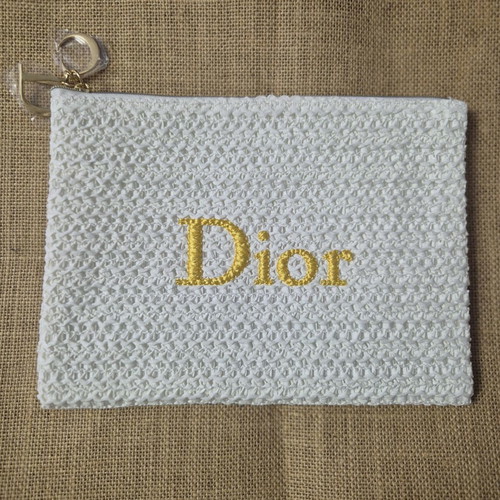 Dior pouch white new