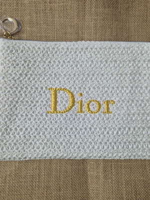 Dior pouch white new