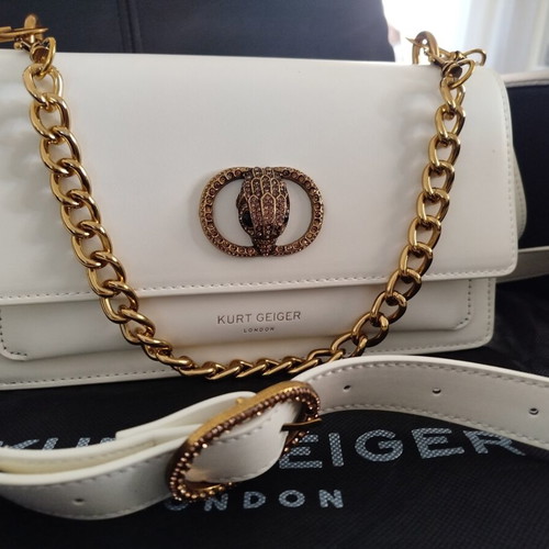 Kurt Geiger London Chelsea East West Bag like new, shoulder, white