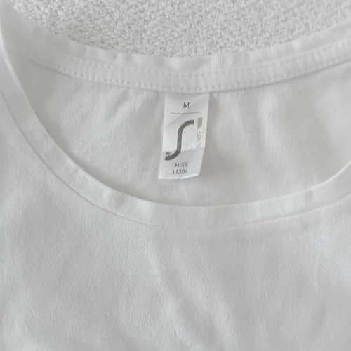 Women's T-shirt Budapest M used, white