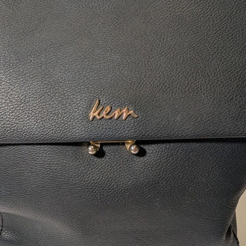 Kem backpack used, black shoulder bag